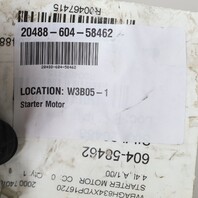 BMW 530i 540i 740i 840i M5 X5 Starter Motor 12411729981 OEM