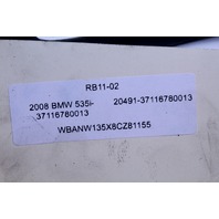 BMW 525i 528i 530i 535i 545i 550i Front Active Sway Bar 37116780013 OEM