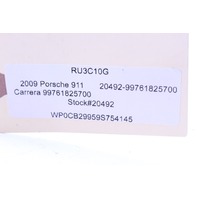 2009 Porsche 911 997 Front Bumper Tow Eye Cover 99750570304 OEM