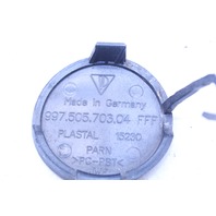 2009 Porsche 911 997 Front Bumper Tow Eye Cover 99750570304 OEM