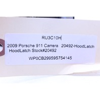 2009 Porsche 911 997 Carrera Hood Latch Stock#20492 OEM