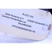 2009 Porsche 911 997 Owner Manual Case