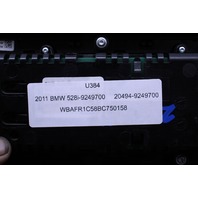 2011 BMW 528i 535i Audio Climate Temperature Control Panel OEM