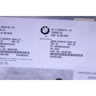 2005 BMW 330i Telematics Communication Control Module OEM