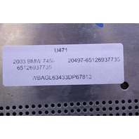 2002 - 2005 BMW 745i E65 AM FM CD Radio Phone Receiver 6937735 OEM