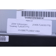 2008 Volkswagen Touareg Navigation Nav GPS Radio Stereo Screen SCRATCHED 7L6035177D OEM