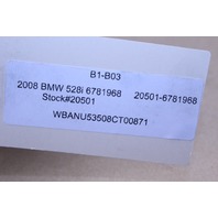 2008 BMW 528i 535i 550i 650i ABS Anti Lock Brake Pump 6781968 OEM