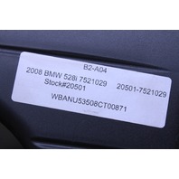 2008 2009 2010 BMW 528i Intake Boot With Resonator 7521029 OEM