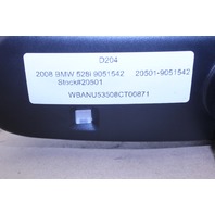 2008 BMW 528i Interior Rear View Mirror 9051542 Stock#20501 OEM