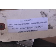 2003 BMW 330i Active Autowerke Muffler Exhaust OEM