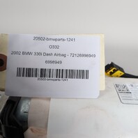 BMW 325i 330i M3 E46 Right Passenger Dash Airbag 72126998949 OEM