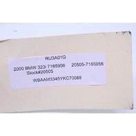 BMW 323i 325i 328i 330i Sedan Tail Light Lamp Bulb Holder Right 7165956 Stock#20505 OEM