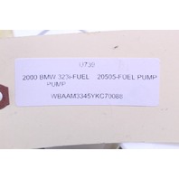 2000 BMW 323i Fuel Pump 6766942 OEM