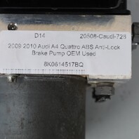 2009 2010 Audi A4 Quattro ABS Anti-Lock Brake Pump OEM Used