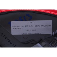 2006 2007 2008 A4 S4 Avant Wagon Tail Light Right OEM