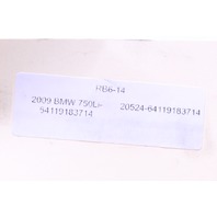 2009 BMW 750Li Auxiliary Water Pump 9183714 OEM