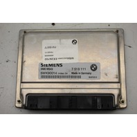 2001 BMW 325i Engine Computer Module ECU ECM DME OEM