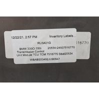 BMW 330Ci 330i Transmission Control Unit Module TCU TCM 7516770 OEM