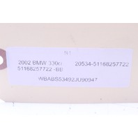 2003 BMW 330ci Interior Inside Rearview Mirror LED / Radio - 51168257722 OEM