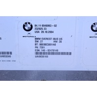 2005 BMW 330i Bluetooth Communication Control Module - 84116946993 OEM