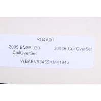 2005 BMW 330i ST Suspensions Coil Over Strut Set 13320203 Stock#20536 OEM