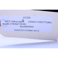 2003 2004 Volkswagen Beetle 1.8 Transmission Computer Module TCU TCM 01M927733MJ