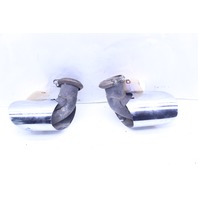 1999 - 2001 Porsche 911 996 3.4 Eisenmann EXhaust Tip Pair Set Stock#20542 OEM