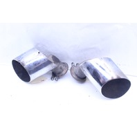 1999 - 2001 Porsche 911 996 3.4 Eisenmann EXhaust Tip Pair Set Stock#20542 OEM