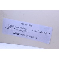 2013 Smart Fortwo Throttle Body 1320700027 Stock#20547 OEM