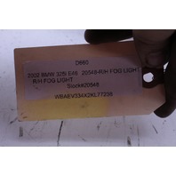 2002 2003 2004 2005 BMW 325i 330i Sedan Fog Light - 63176911007 OEM