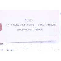 2012 BMW X5 Trunk Lid Latch Lock 7183203 OEM