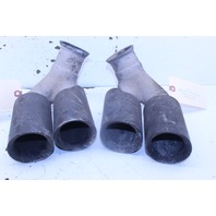 2002 Porsche 911 996 3.6 Dual Tip Aftermarket EXhaust Tip Pair Set Stock#20556