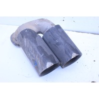 2002 Porsche 911 996 3.6 Dual Tip Aftermarket EXhaust Tip Pair Set Stock#20556