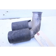 2002 Porsche 911 996 3.6 Dual Tip Aftermarket EXhaust Tip Pair Set Stock#20556