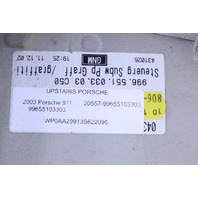 2002-2004 Porsche 911 996 Coupe Rear Shelf Panel Carpet Trim Grey OEM