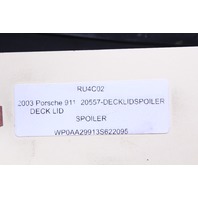 1999-2004 Porsche 911 996 Carrera Aerokit Rear Decklid Spoiler Tail Wing OEM