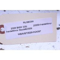 2008 BMW 335i Interior Inside Rear View Mirror Stock#20559 OEM