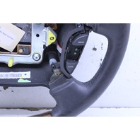 2007 Jaguar Vanden Plas 4 Spoke Wood Leather Combo Steering Wheel Stock#20564