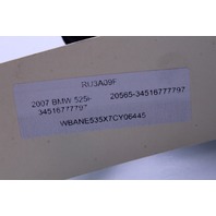 2007 BMW 525i 530i ABS Anti Lock Brake Pump - 34516777797 OEM