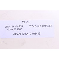 2004 2005 BMW 525i 530i Tail Light Bulb Socket Holder Left 6923305 OEM