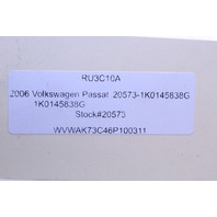 2006 2007 2008 2009 Volkswagen Jetta GTI Intercooler Hose OEM