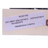 2001-2006 BMW 325i 330i M3 Right Tail Light Bulb Carrier 63218374810 OEM