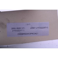 2001-2006 BMW M3 SMG Hydraulic Pump Actuator 21532229715 OEM