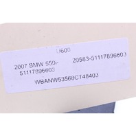 2008 BMW 550i Driver Left Fog Light Grille Cover Trim Bezel - 51117896603 OEM