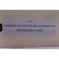 2008 2009 2010 BMW 550i Rear Center Console Wood Bezel Trim OEM