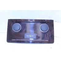 2008 2009 2010 BMW 550i Rear Center Console Wood Bezel Trim OEM