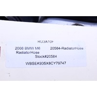 2006-2010 BMW M5 M6 S85 Radiator Coolant Return Hose - 11537834054 OEM