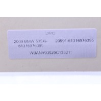 2009 BMW 535Xi Turn Signal Wiper Column Switch Clock Spring OEM