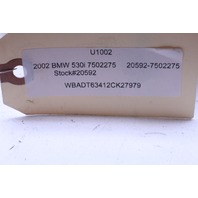 2002 BMW 530i E39 Intake Manifold DISA Adjuster Valve Unit 7502275 Stock#20592 OEM