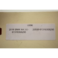 2011-2017 BMW X3 X4 Sport Eco Pro Parking PDC Console Switch OEM